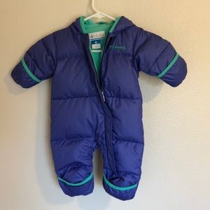 Columbia infant snow suit